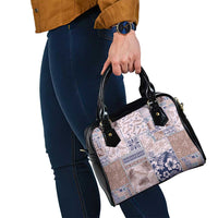 Aloha Hawaii Pastel Christmas Patchwork Shoulder Handbag Rustic Style LT7 - Polynesian Pride