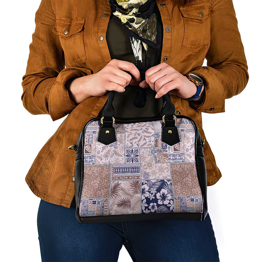 Aloha Hawaii Pastel Christmas Patchwork Shoulder Handbag Rustic Style LT7 - Polynesian Pride