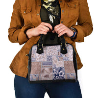 Aloha Hawaii Pastel Christmas Patchwork Shoulder Handbag Rustic Style LT7 - Polynesian Pride