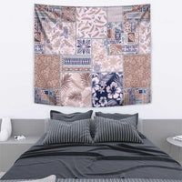 Aloha Hawaii Pastel Christmas Patchwork Tapestry Rustic Style LT7 - Polynesian Pride