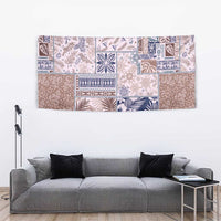 Aloha Hawaii Pastel Christmas Patchwork Tapestry Rustic Style LT7 - Polynesian Pride