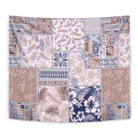 Aloha Hawaii Pastel Christmas Patchwork Tapestry Rustic Style LT7 - Polynesian Pride