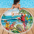 Aloha Hawaii Christmas Beach Blanket It's 5 o'clock Somewhere