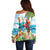 Aloha Hawaii Christmas Off Shoulder Sweater It's 5 o'clock Somewhere