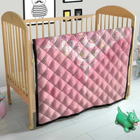 Breast Cancer Awareness Maori Aotearoa Quilt Manta Ray - Pink Glaze - Polynesian Pride