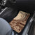 Samoa Siapo Mamanu Car Mats Plumeria Mocha Motifs