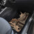 Samoa Siapo Mamanu Car Mats Plumeria Black Motifs