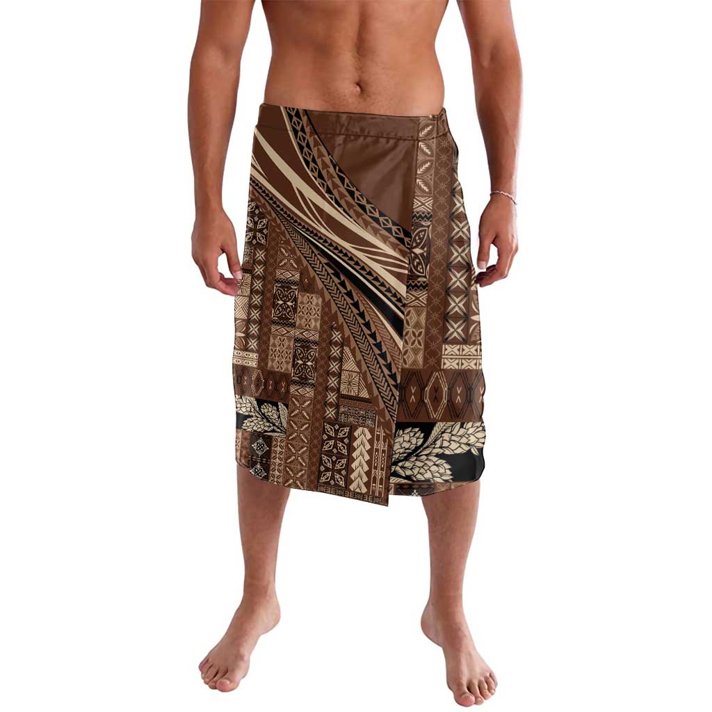 Pasifika Women's Day - Samoa Siapo Malu Tattoo Inspired Lavalava Brown
