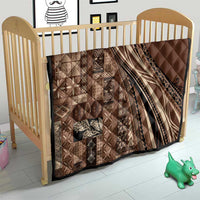 Pasifika Women's Day - Samoa Siapo Malu Tattoo Inspired Quilt Brown