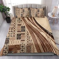 Pasifika Women's Day - Samoa Siapo Malu Tattoo Inspired Bedding Set Beige