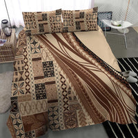 Pasifika Women's Day - Samoa Siapo Malu Tattoo Inspired Bedding Set Beige