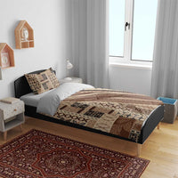 Pasifika Women's Day - Samoa Siapo Malu Tattoo Inspired Bedding Set Beige