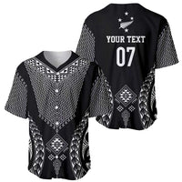 2025 Rugby Championship New Zealand Custom Baseball Jersey Poutama Motifs LT7 - Polynesian Pride