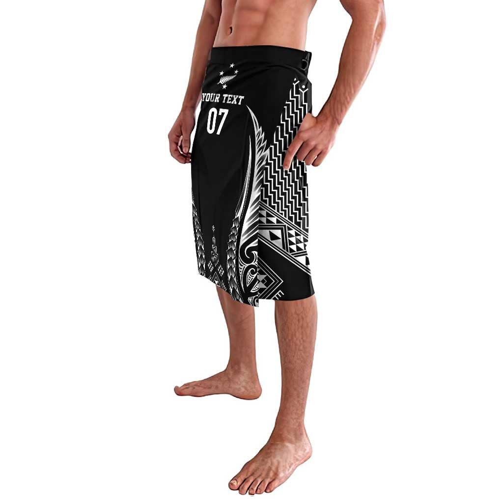 2025 Rugby Championship New Zealand Custom Lavalava Poutama Motifs - Polynesian Pride