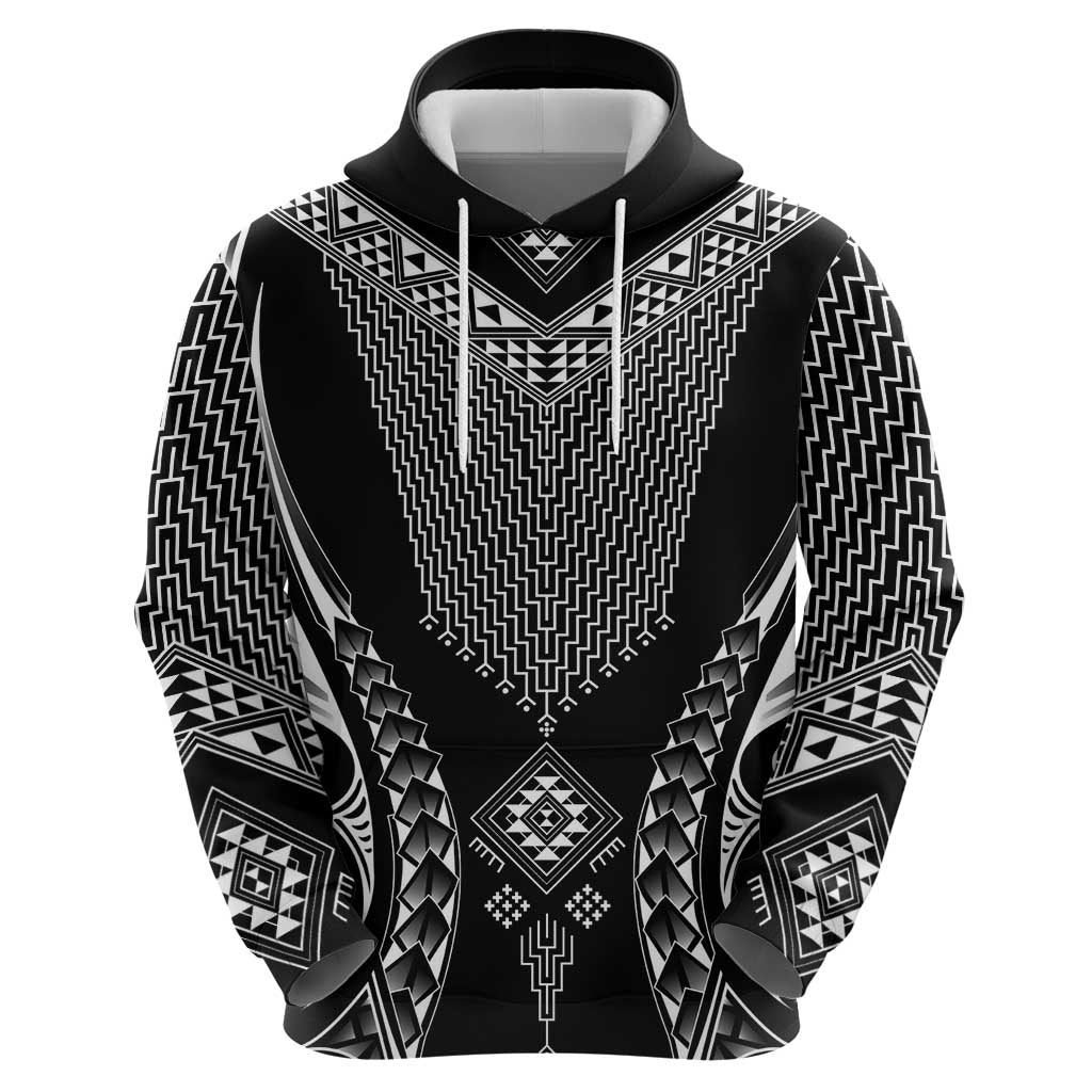 2025 Rugby Championship New Zealand Custom Zip Hoodie Poutama Motifs LT7 - Polynesian Pride