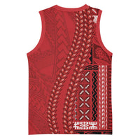Samoa FAST Siapo Basketball Jersey Tatau-Ulafala Vines LT7 - Polynesian Pride