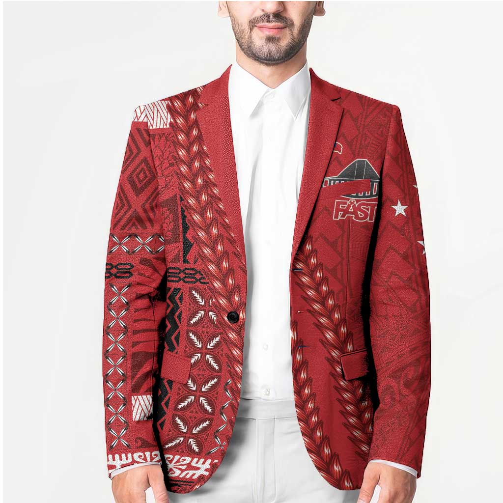 Samoa FAST Siapo Blazer Tatau-Ulafala Vines - Polynesian Pride