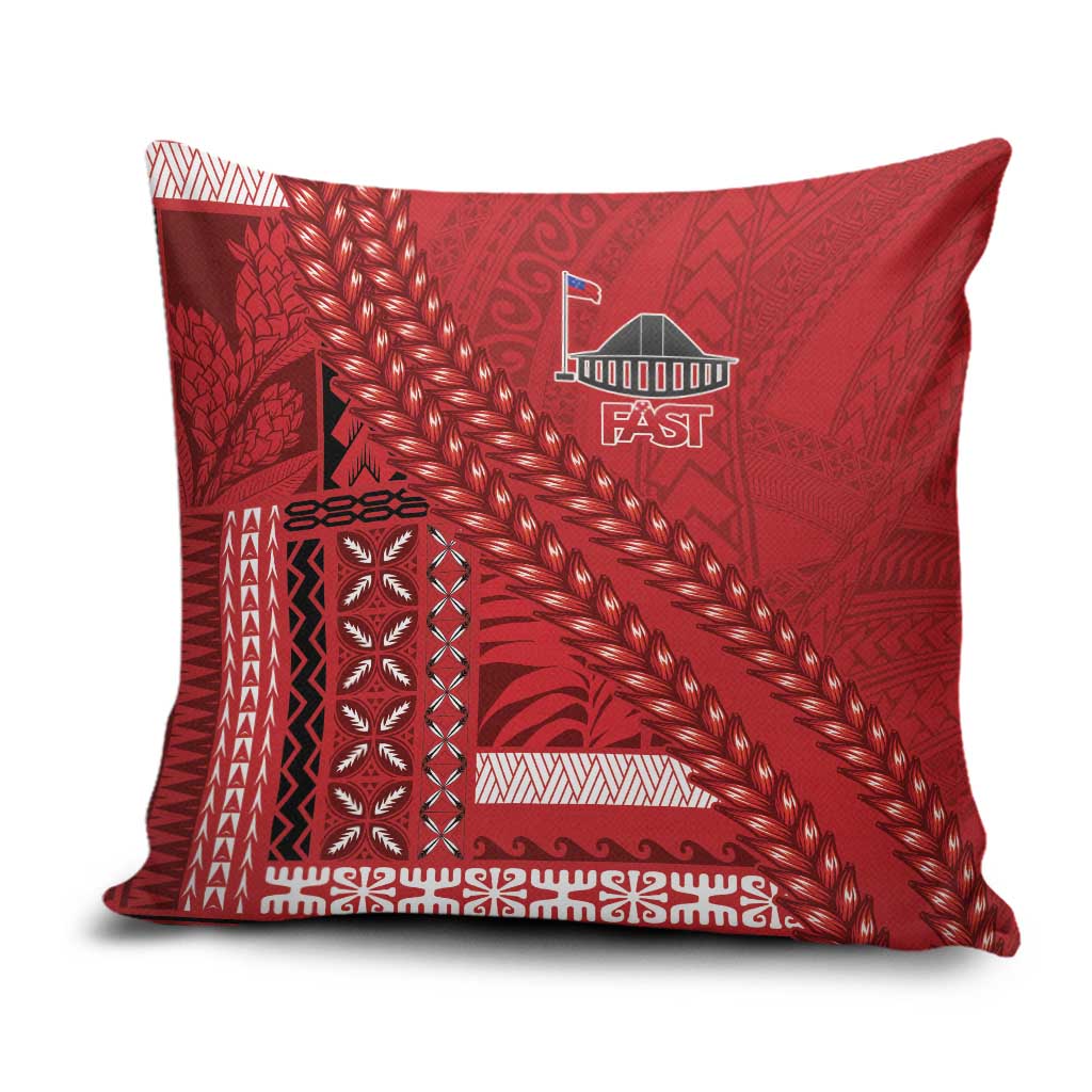 Samoa FAST Siapo Pillow Cover Tatau-Ulafala Vines - Polynesian Pride