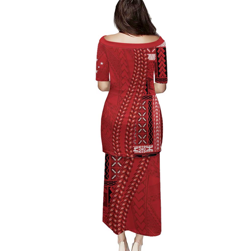 Samoa FAST Siapo Puletasi Tatau-Ulafala Vines - Polynesian Pride