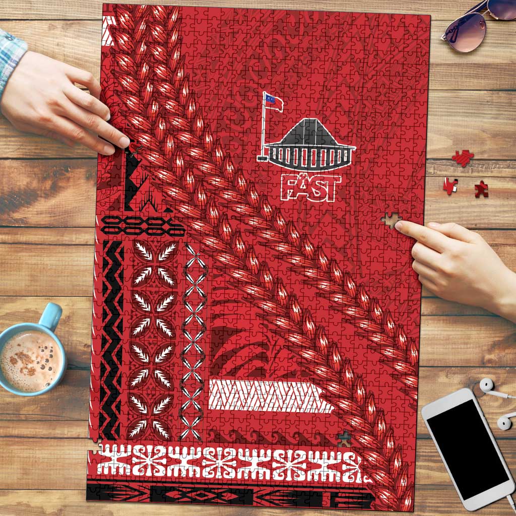 Samoa FAST Siapo Puzzle Tatau-Ulafala Vines - Polynesian Pride