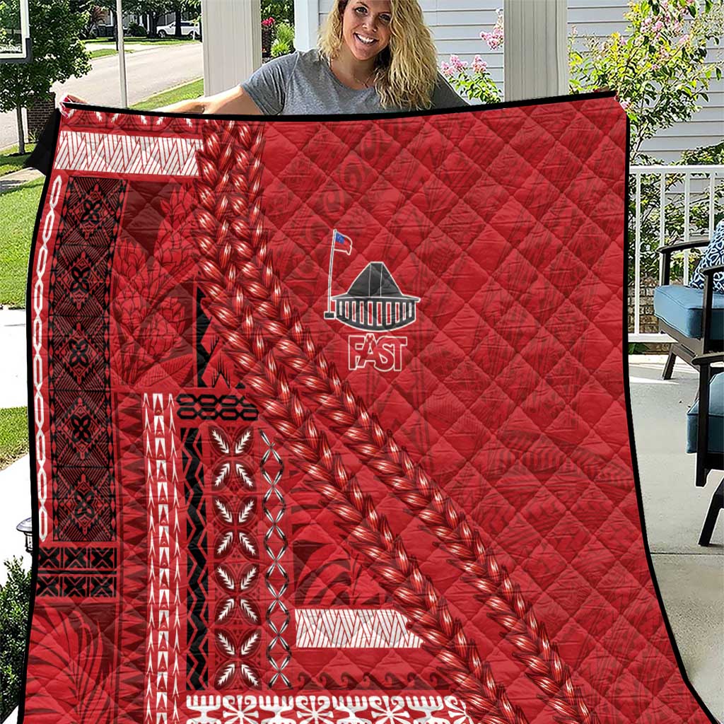 Samoa FAST Siapo Quilt Tatau-Ulafala Vines - Polynesian Pride