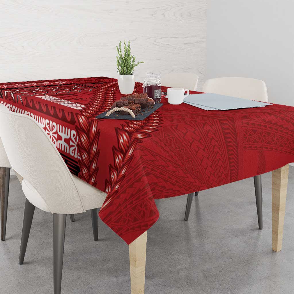 Samoa FAST Siapo Tablecloth Tatau-Ulafala Vines - Polynesian Pride