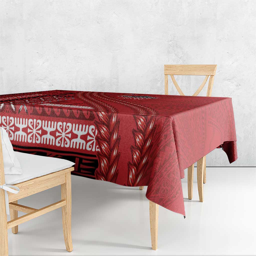 Samoa FAST Siapo Tablecloth Tatau-Ulafala Vines - Polynesian Pride