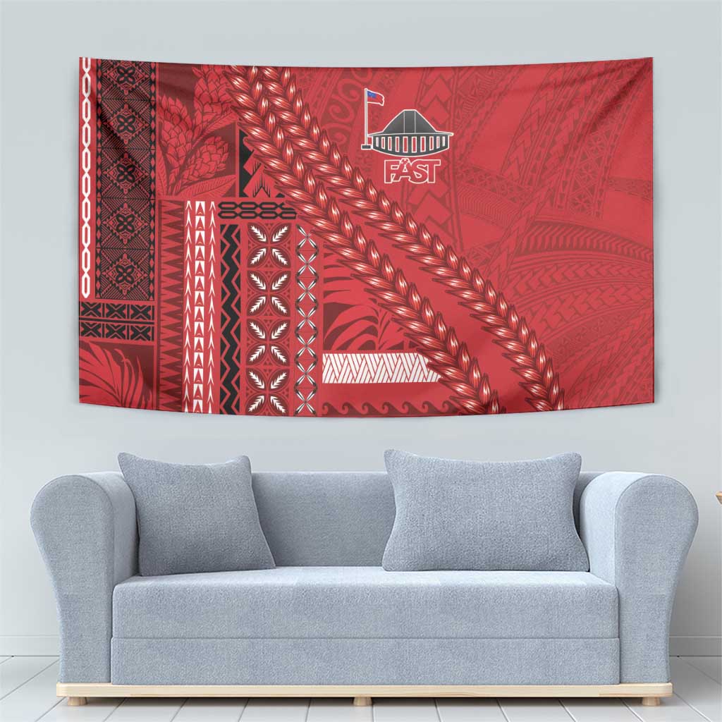 Samoa FAST Siapo Tapestry Tatau-Ulafala Vines LT7 - Polynesian Pride
