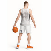 Samoa Lotu Tamaiti White Prayers Basketball Jersey Floral Mamanu Siapo LT7 - Polynesian Pride