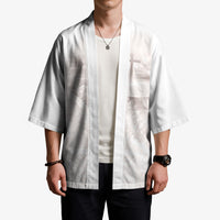 Samoa Lotu Tamaiti White Prayers Kimono Floral Mamanu Siapo LT7 - Polynesian Pride