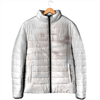 Samoa Lotu Tamaiti White Prayers Padded Jacket Floral Mamanu Siapo LT7 - Polynesian Pride