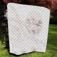 Samoa Lotu Tamaiti White Prayers Quilt Floral Mamanu Siapo LT7 - Polynesian Pride