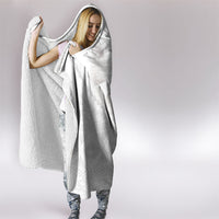 Tonga White Sunday Fakame Hooded Blanket Tokelaufeletoa Kupesi LT7 - Polynesian Pride