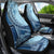 Samoa Siapo Mamanu Car Seat Cover Plumeria Navy Blue Motifs