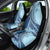 Samoa Siapo Mamanu Car Seat Cover Plumeria Navy Blue Motifs