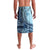 Samoa Siapo Mamanu Lavalava Plumeria Navy Blue Motifs