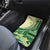 Samoa Siapo Mamanu Car Mats Plumeria Emerald Motifs