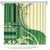 Samoa Siapo Mamanu Shower Curtain Plumeria Emerald Motifs