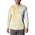 Samoa Siapo Mamanu Button Sweatshirt Plumeria Fancy Gold Motifs