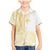 Samoa Siapo Mamanu Family Matching Mermaid Dress and Hawaiian Shirt Plumeria Fancy Gold Motifs