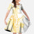 Samoa Siapo Mamanu Family Matching Off The Shoulder Long Sleeve Dress and Hawaiian Shirt Plumeria Fancy Gold Motifs