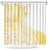 Samoa Siapo Mamanu Shower Curtain Plumeria Fancy Gold Motifs