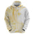 Samoa Siapo Mamanu Zip Hoodie Plumeria Fancy Gold Motifs