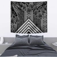 Aotearoa Taniko Pattern Tapestry Poutama Mix Kowhai Flowers