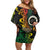 Vanuatu 44 Yia Indipendens Anivesari Off Shoulder Short Dress Curve Style