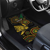Vanuatu Personalized Aboriginal Arts Car Mats Turtle and Iguana Special LT7 - Polynesian Pride