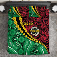 Vanuatu Personalized Tribal Bedding Set Aboriginal Inspired Mix Style LT7 Colorful - Polynesian Pride