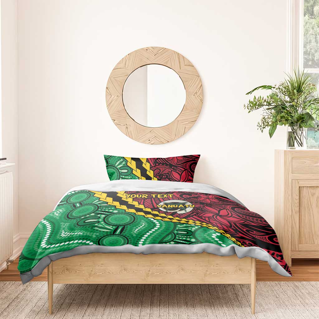 Vanuatu Personalized Tribal Bedding Set Aboriginal Inspired Mix Style LT7 - Polynesian Pride