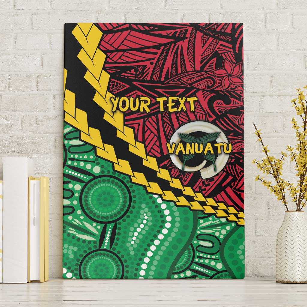 Vanuatu Personalized Tribal Canvas Wall Art Aboriginal Inspired Mix Style LT7 Without Frame Colorful - Polynesian Pride