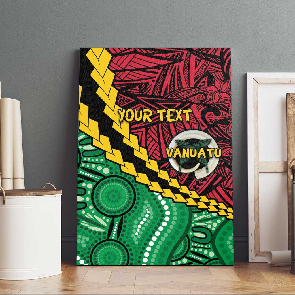 Vanuatu Personalized Tribal Canvas Wall Art Aboriginal Inspired Mix Style LT7 - Polynesian Pride